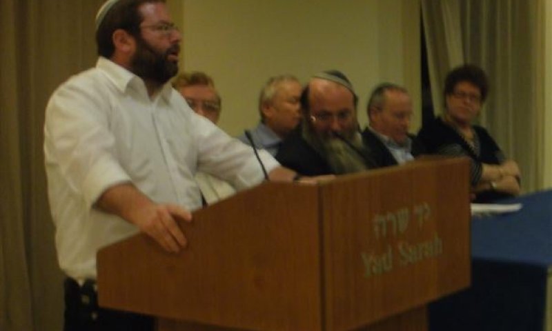 זוכי פרס אגרסט תשע"ג: הרב חגי לונדין ומרים סמואל