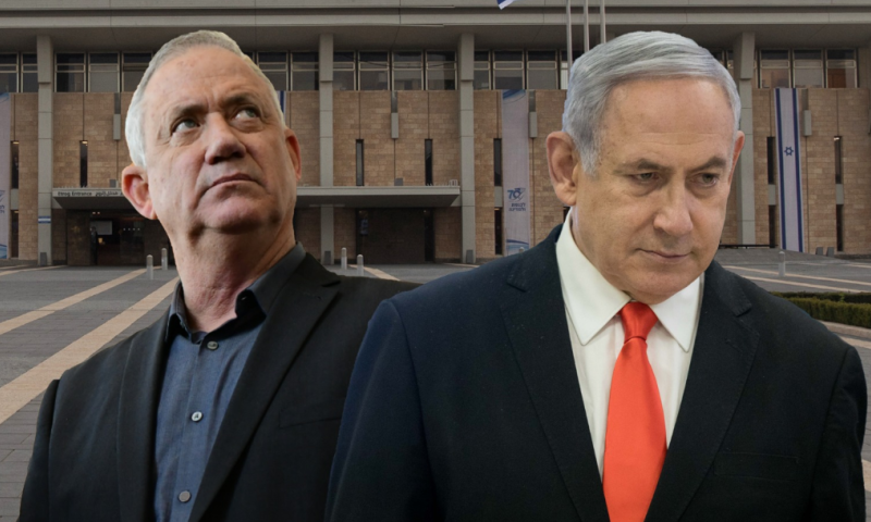 סקר מנדטים: קרב צמוד בין גנץ לנתניהו