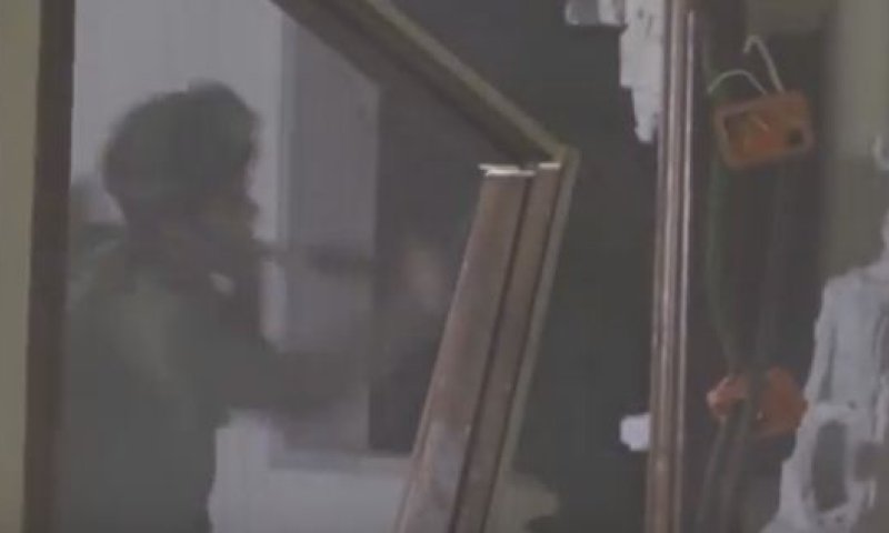 צפו: כוח צה"ל הרס הלילה את בית המחבל