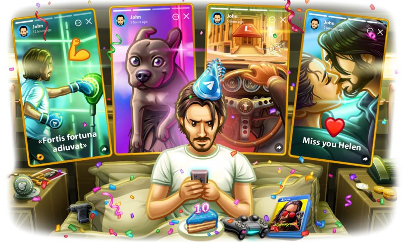 טלגרם חוגגת יום הולדת ומשחררת פיצ'ר שחיכינו לו