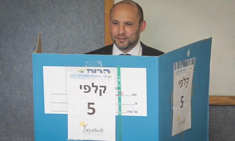 פילוח הקלפיות: 99.9 אחוזי הצבעה לבנט במגזר הדרוזי