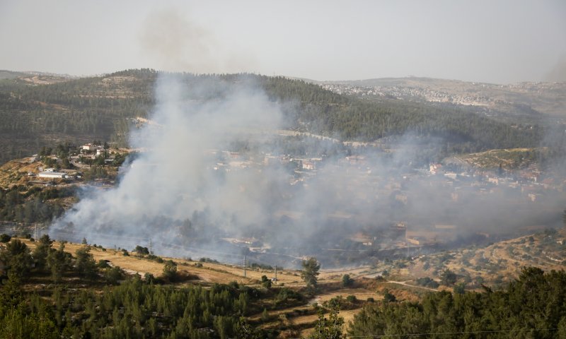 בערב שבת הצתות בגבעות איתמר: "היה לנו מזל"