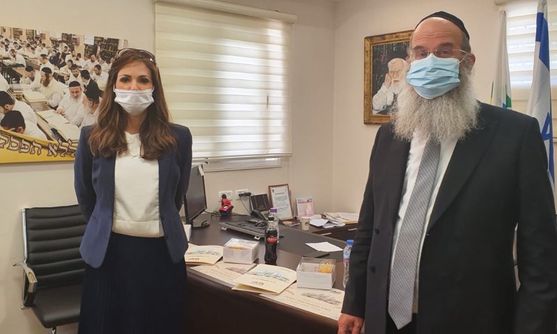 ינקלביץ' וראש העיר בני ברק סיכמו על שיתוף פעולה