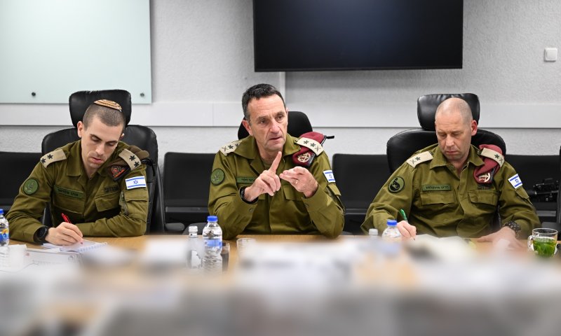לקראת כניסה לרפיח? הרמטכ"ל אישר תוכניות בפיקוד הדרום