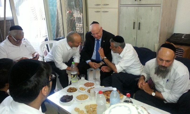 גלרייה: בכירי המדינה מנחמים את אלי ישי