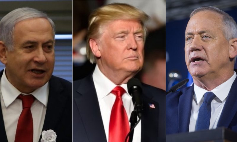 גנץ בדרך לוושינגטון: "נשמע מטראמפ על התכנית"