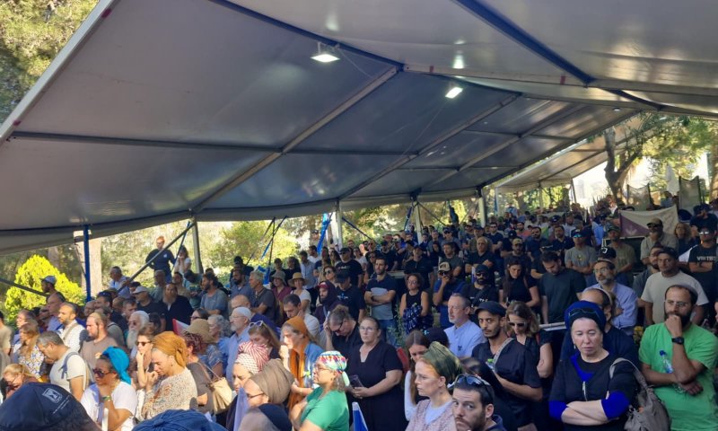 אשתו של הלוחם הספידה : "נתן לנו את הכוחות להתמודד ולצמוח"