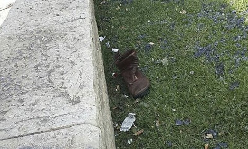 חפצים אישיים של שלום שרקי הי"ד נשארו בזירת פיגוע הדריסה