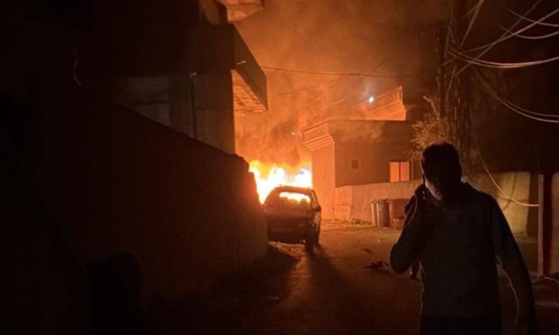 באישון לילה: צה"ל תקף כלי רכב בדרום לבנון