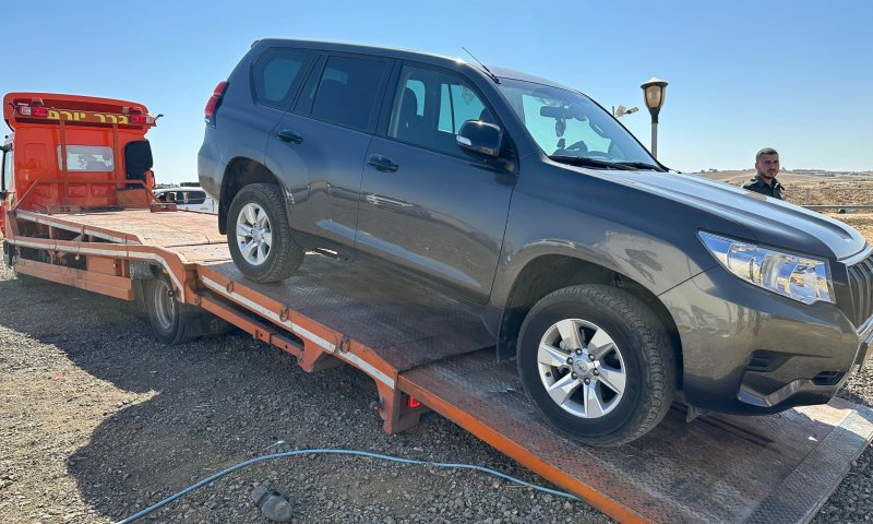 רכבי יוקרה של עבריינים הוחרמו בישוב שגב שלום