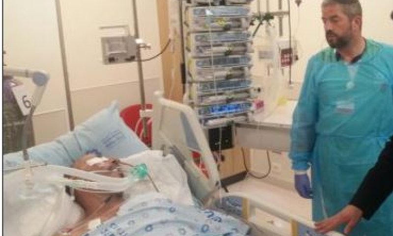 בשורות טובות: המאבטח שנפצע אנוש- שוחרר לביתו