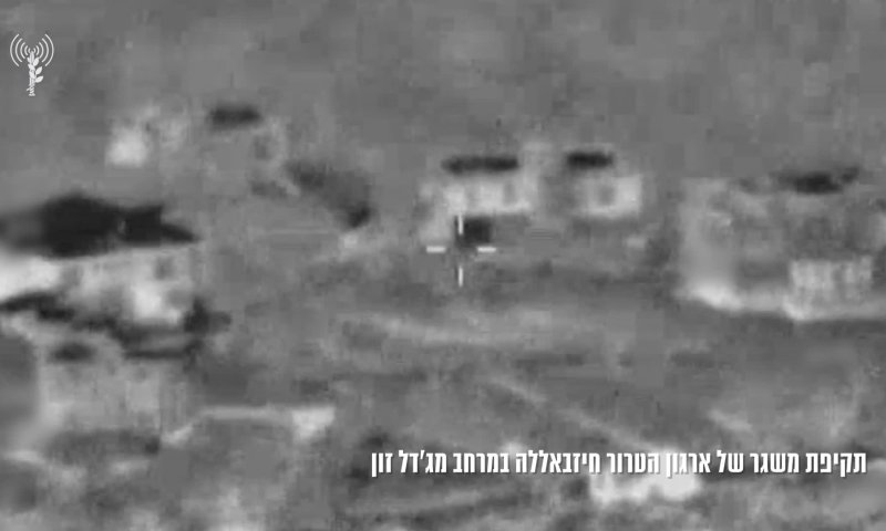 צפו בתיעוד: צה"ל ממשיך לפעול נגד חיזבאללה בדרום לבנון