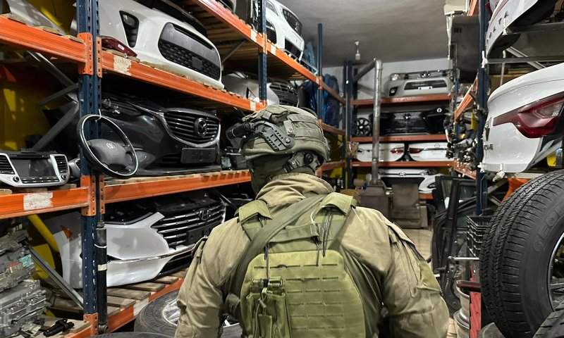 פשיטה מוצלחת: נתפסה כנופיית גנבי רכב פלסטינים