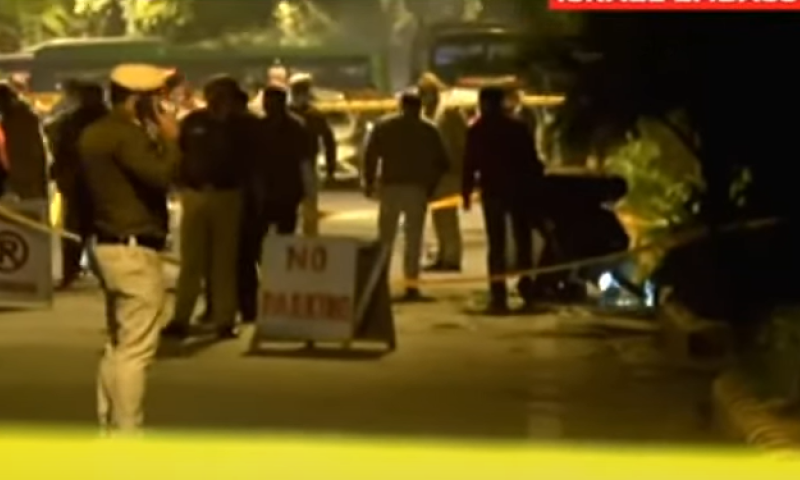 נעצרו 4 חשודים באחריות לפיצוץ בשגרירות בהודו