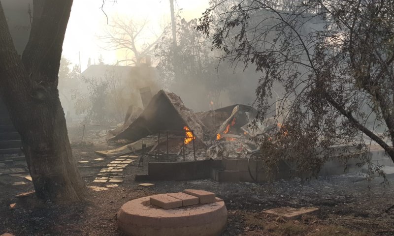 השריפה במבוא מודיעים: "כמעט כל היישוב הוחרב"