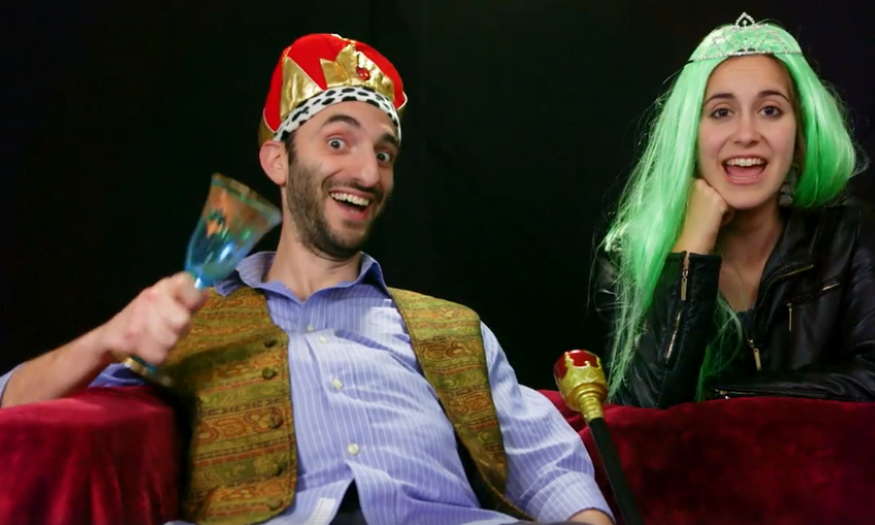 תחפושות ויין: יונינה במשאפ לא שיגרתי&bull; צפו