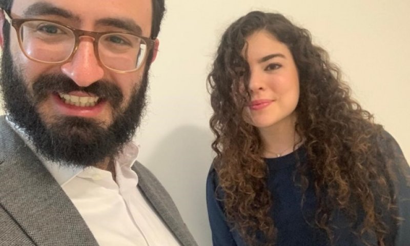 מזל טוב: מנדי גרוזמן התארס עם דינה גופין