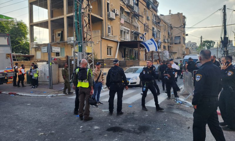 עלה ל-5 מניין ההרוגים במתקפת הטילים לגוש דן