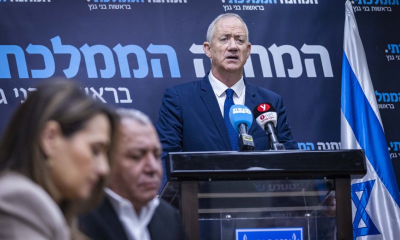 אחרי הדחייה: גנץ ימסור הערב הצהרה לתקשורת