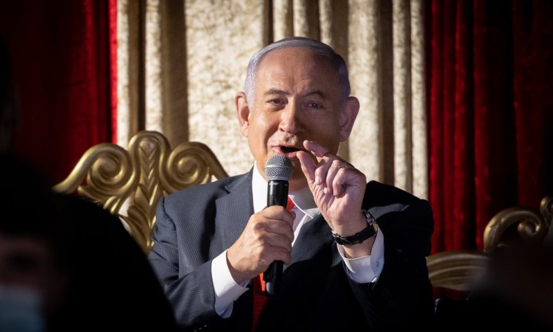 נתניהו במימונה: נחזיר את מדינת ישראל למסלול הנכון