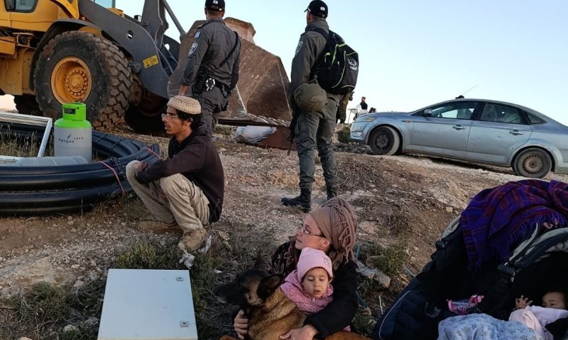 במחטף לילי: 3 משפחות פונו מביתן בגבעת אור נחמן בבנימין