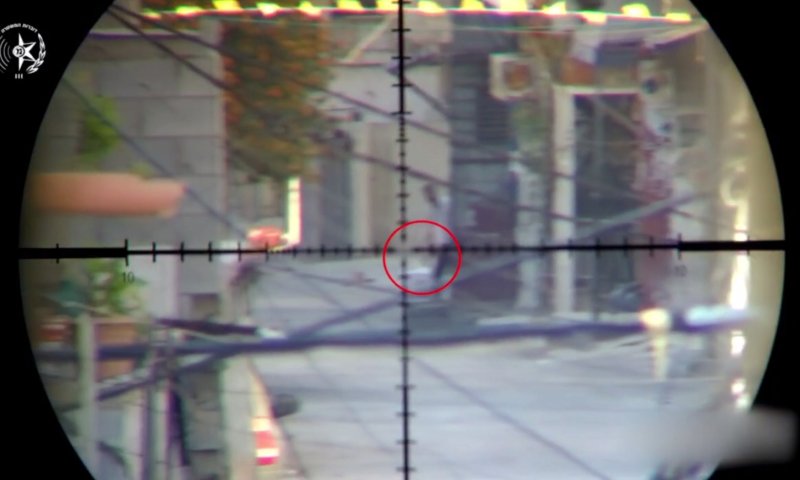 "חמוש נפל": תיעוד דרמטי מחיסול המבוקש בשכם