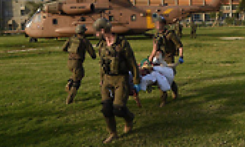 לוחמת נפצעה בינוני מפליטת כדור מנשקה