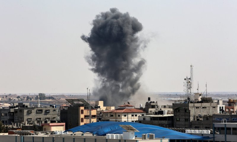 בתגובה לירי לת"א: צה"ל תקף את המרחב ממנו נורו הרקטות