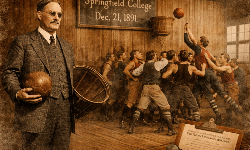 הכול התחיל מסל אפרסקים: 134 שנה להולדת הכדורסל