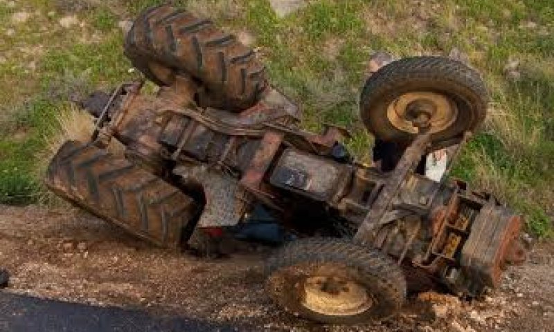 טרגדיה בגולן: התהפך עם הטרקטור ונמחץ למוות