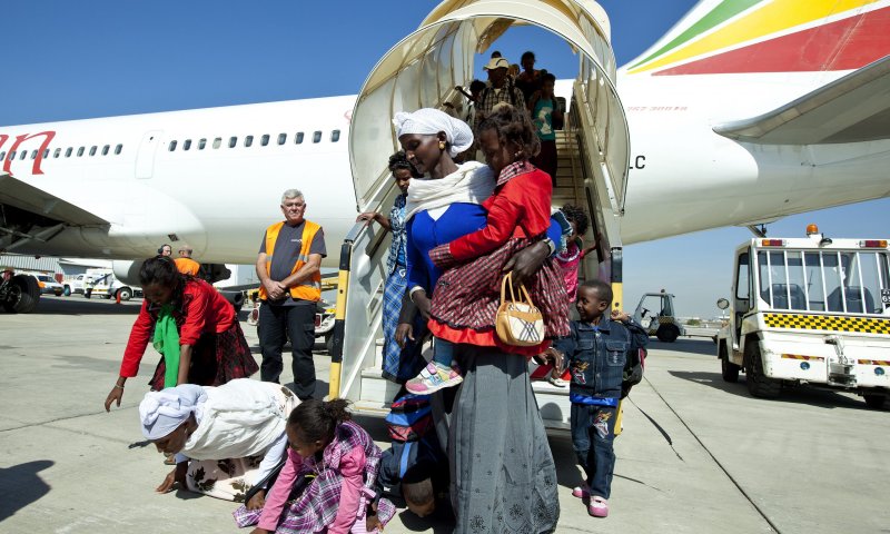 119 עולים מאתיופיה יגיעו לישראל בטיסה מיוחדת