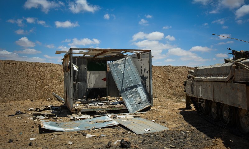 צפו: כוחות גבעתי וצנחנים בפעילות בעזה