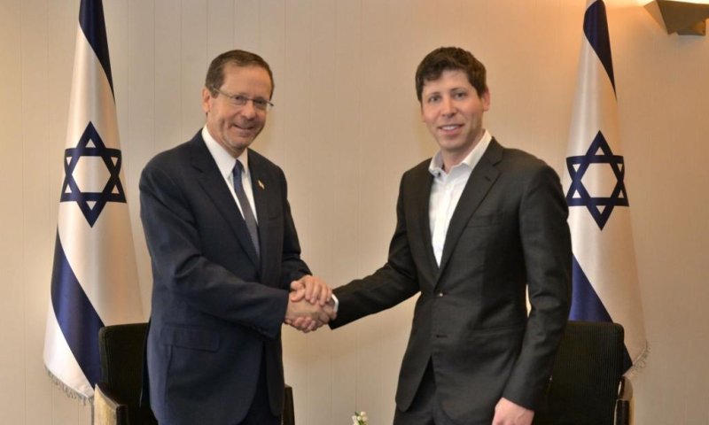 'תיקון עולם משותף': הרצוג נפגש עם מנכ"ל OpenAI