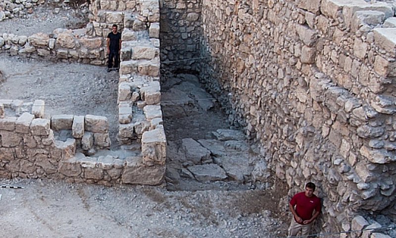 נחשפו שרידי מבנה מהתקופה החשמונאית