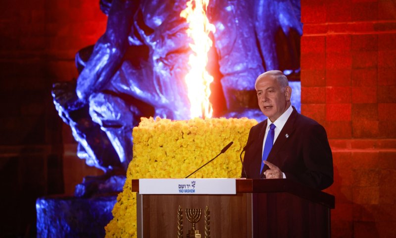 נתניהו בטקס הזיכרון: "אחדות פנימית &ndash; כך ננצח"