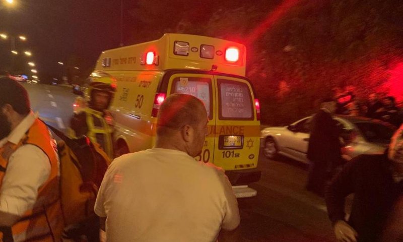 חשד לתאונת פגע וברח: ילד כבן 7 נפצע אנוש