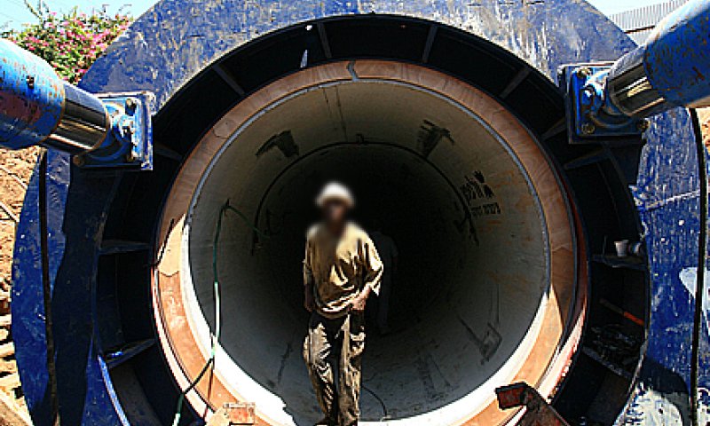 היסטוריה: צינור מים ישראלי-פלסטיני