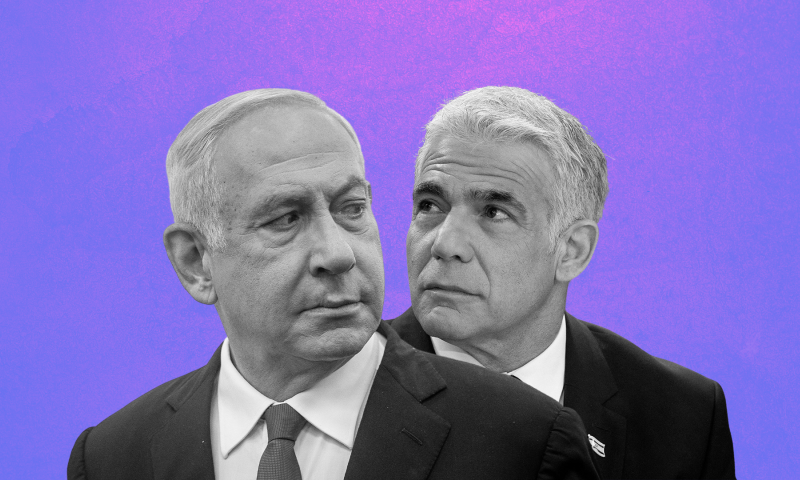 עדכון מדגם חדשות 12:לפיד נחלש; הימין עולה ל-62