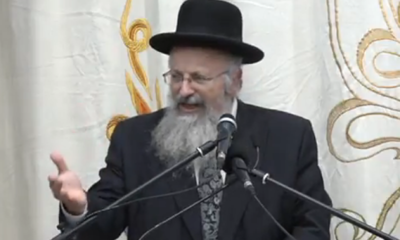 צפו: שיעורו השבועי של הרב שמואל אליהו