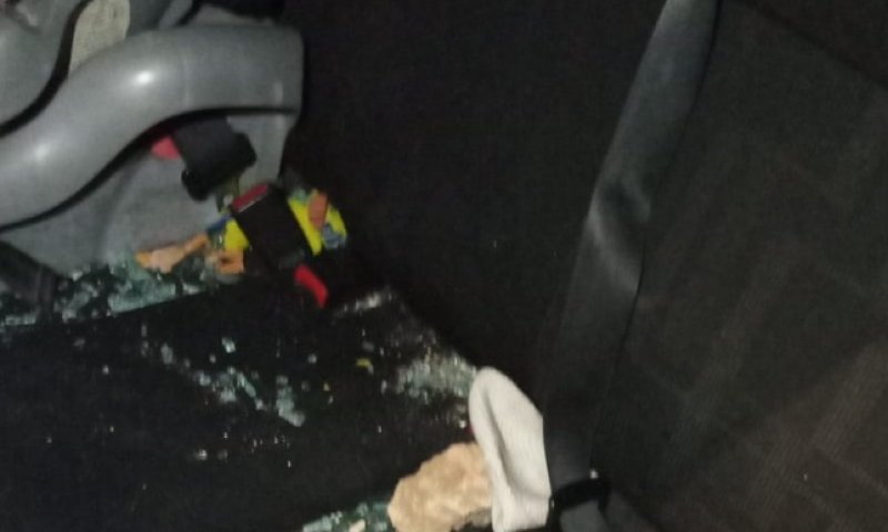 3 ילדים בהם תינוקת נפצעו בפיגוע אבנים בשומרון