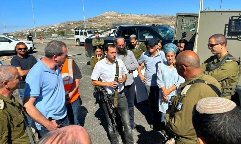 ביום ראשון ייפתח כביש עוקף חווארה