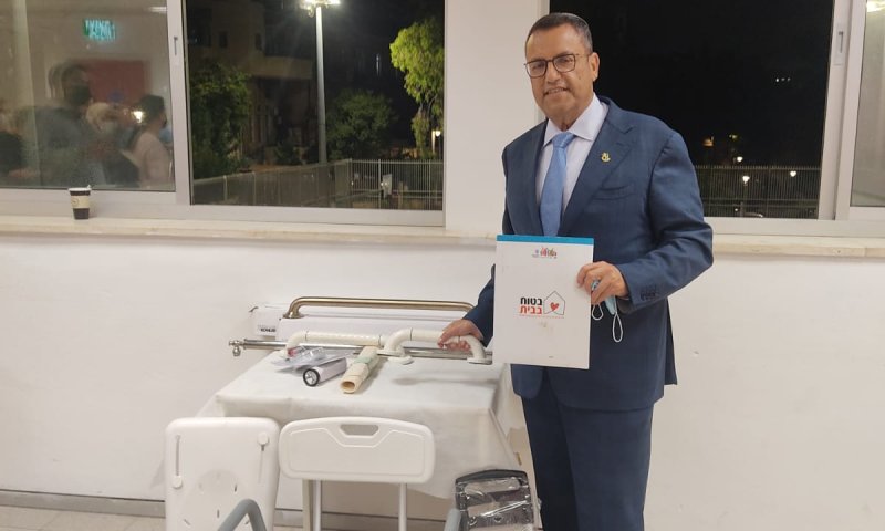 עיריית ירושלים במבצע 'בטוח בבית' לקשישים