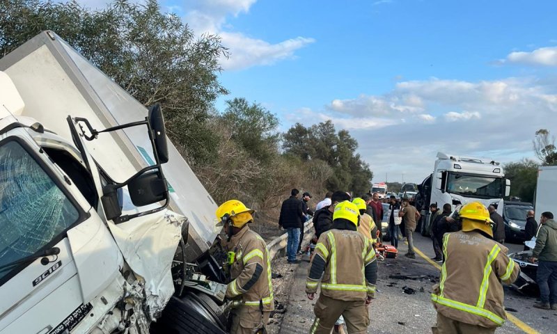 5 פצועים בתאונה בכביש 431, בהם ילדה בת 10