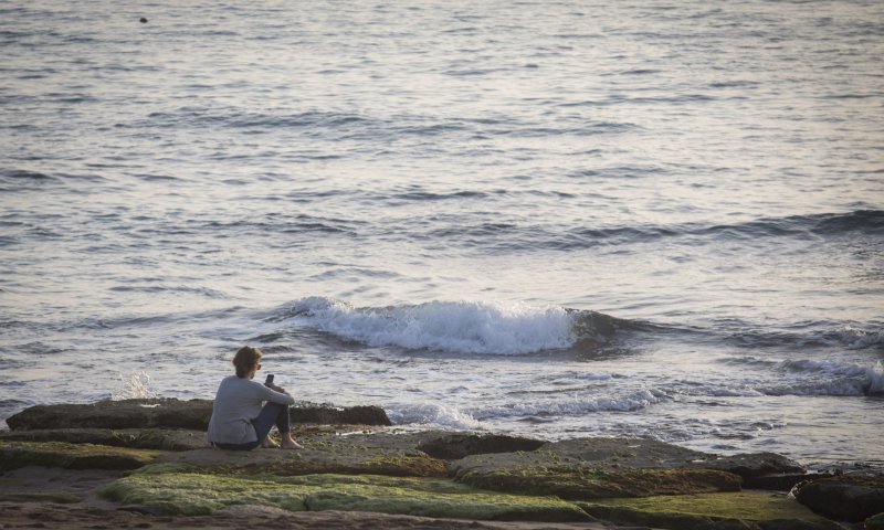 שימו לב: אזהרת רחצה בחוף גלי גליל דרום נהריה