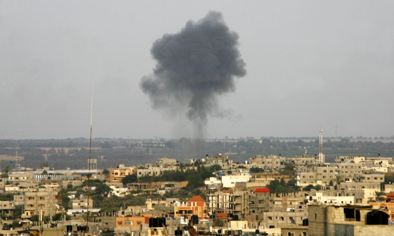 צה"ל תקף ארבעה יעדים ברצועת עזה