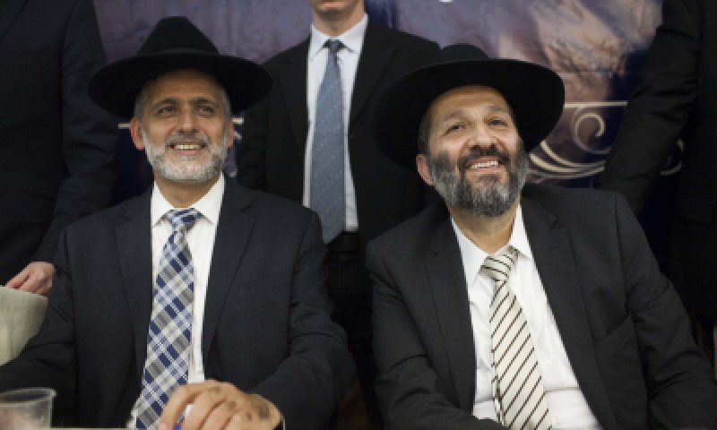 רבני ש"ס החליטו: אלי ישי ראשון; אריה דרעי שני