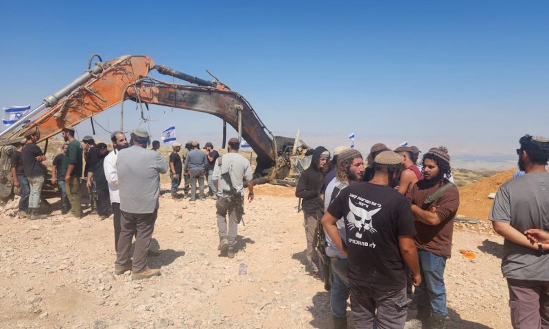 שבוע אחרי נפילתו: הבאגר של דוד ליבי ז"ל הונח ליד קברו