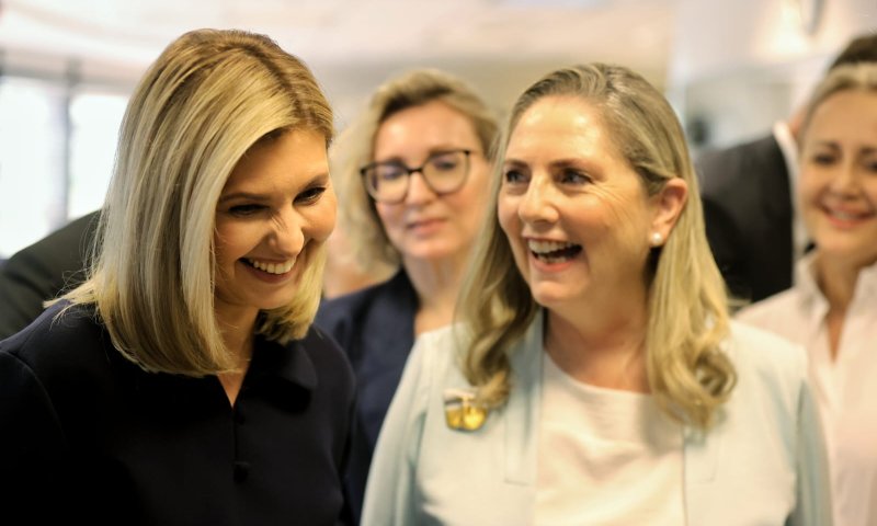 רעייתו של זלנסקי בישראל: 'לא מצליחים להתמודד לבד'