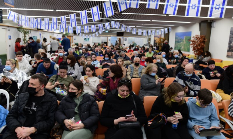 כמה עולים מאוקראינה הגיעו מתחילת המלחמה?