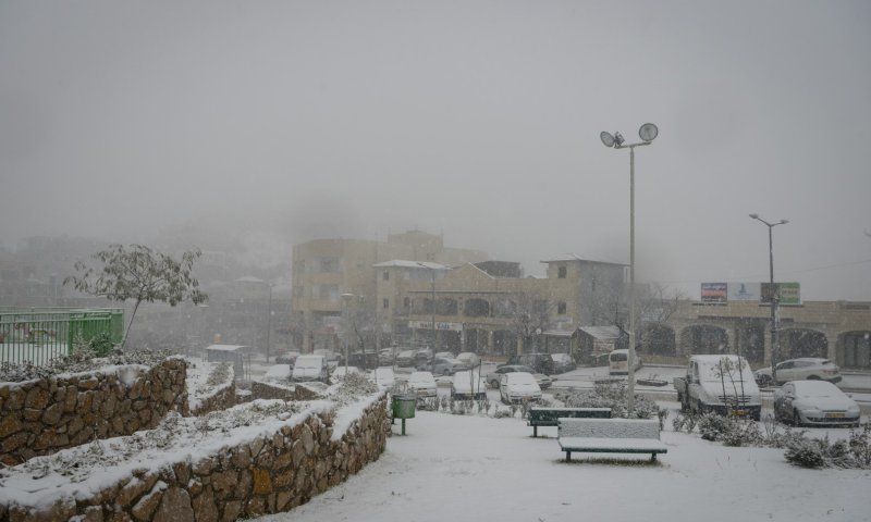 תתלבשו חם: בליל שבת אפשרות לשלג בהרי המרכז
